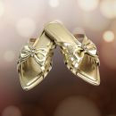 Debellee Golden Cool Slides