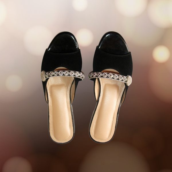 Debellee Suede Fancy Slipper