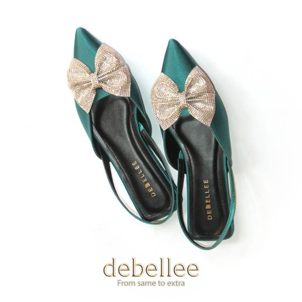 Debellee Mesh Bow Pumps - Image 2