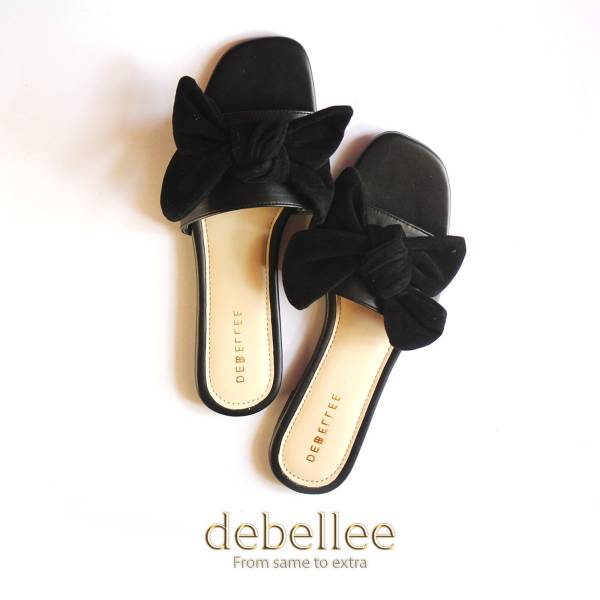 Debellee Open Toe Bow Slipper