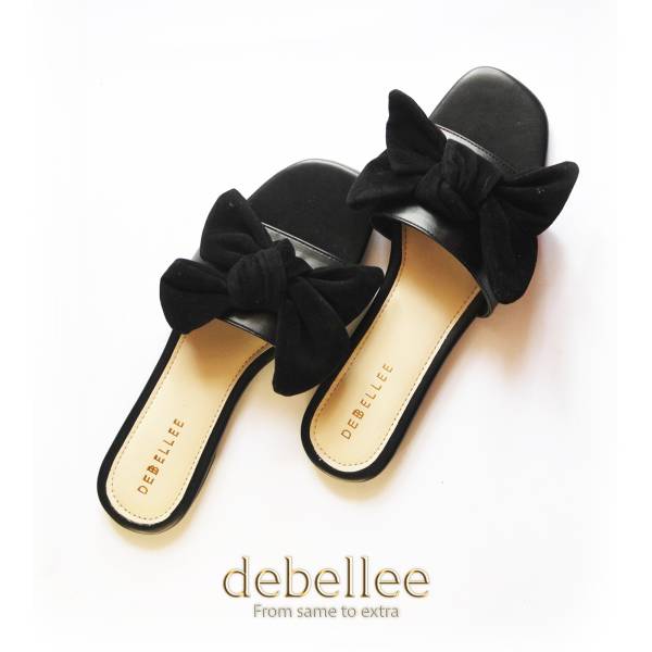 Debellee Open Toe Bow Slipper - Image 2