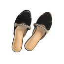 Debellee Suede Fancy Slipper