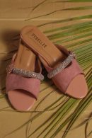 Debellee Suede Fancy Slipper