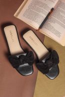 Debellee Open Toe Bow Slipper