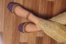 Debellee traditional Multani hand crafted khussa